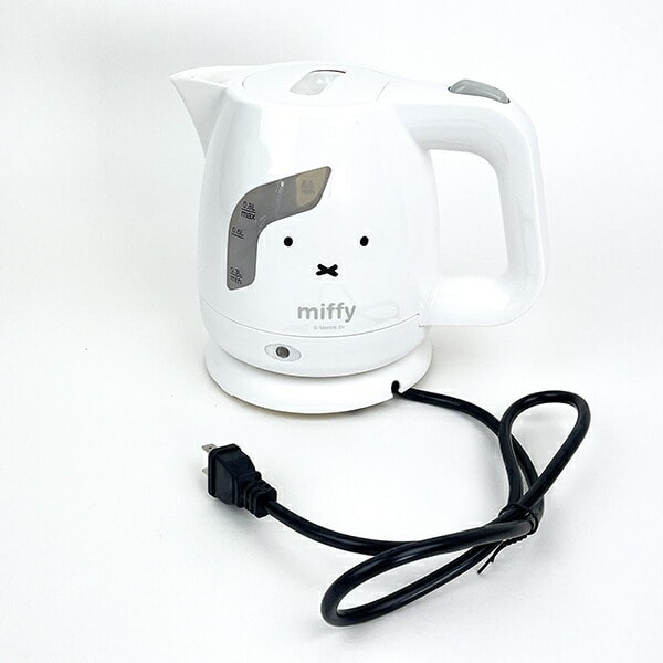 ミッフィー miffy 電気ケトル(0.8L) ホワイト キッチン
