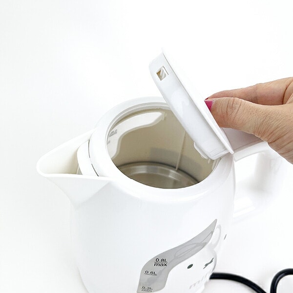 ミッフィー miffy 電気ケトル(0.8L) ホワイト キッチン