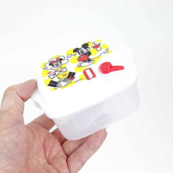 ディズニー ミッキー＆ミニー PT電子レンジ容器 4PC キッチン 日本製 Disney