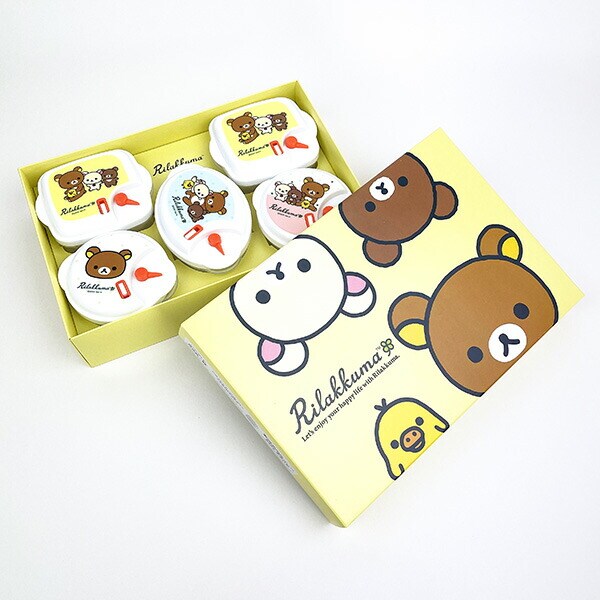 リラックマ 電子レンジ容器 5PC キッチン 日本製