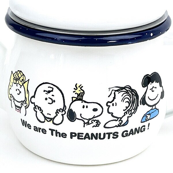 スヌーピー ブレイクタイム ホーローティーポット キッチン 日本製 SNOOPY