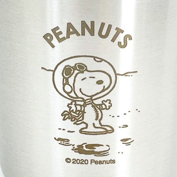 スヌーピー アストロノーツ 真空Wステンレスタンブラー(320ml) 食器 コップ SNOOPY