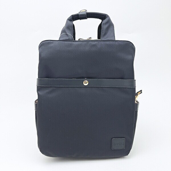 ムーミン おでかけ スクエアリュックサック バッグ ブラック