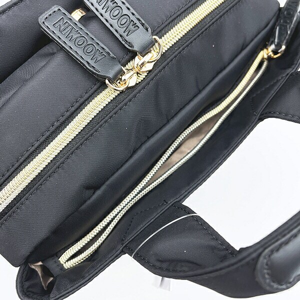 ムーミン おでかけ スクエアリュックサック バッグ ブラック