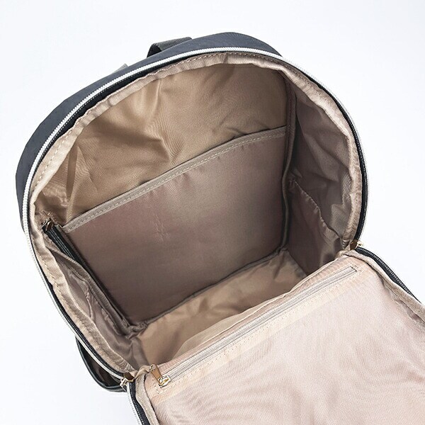 ムーミン ピクニック ラウンドリュックサック バッグ ブラック