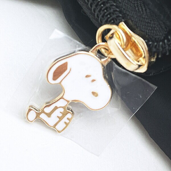 スヌーピー 2WAYトートバッグ ブラックダウン SNOOPY