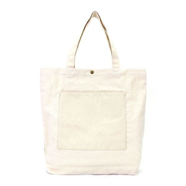 リラックマ リラックマフェイスカフェ トートバッグ スリム 帆布 14L 　