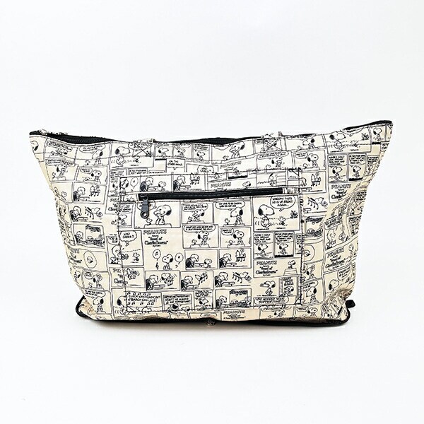 スヌーピー コミックナチュラル 折りたたみトートバッグ トラベル SNOOPY