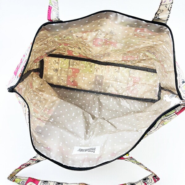 スヌーピー コミックカラー 折りたたみトートバッグ トラベル SNOOPY