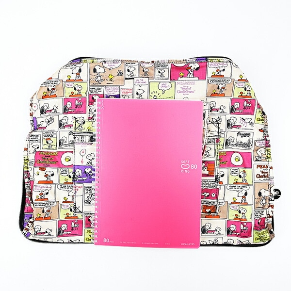 スヌーピー コミックカラー 折りたたみボストンバッグ(M) トラベル SNOOPY