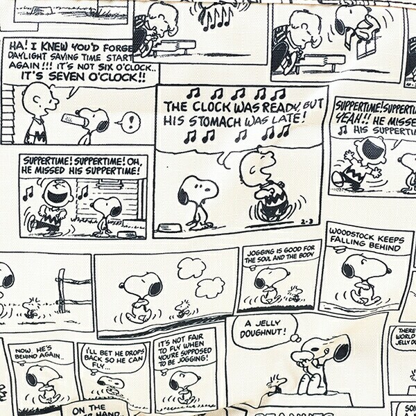 スヌーピー コミックナチュラル 折りたたみボストンバッグ(L) トラベル SNOOPY