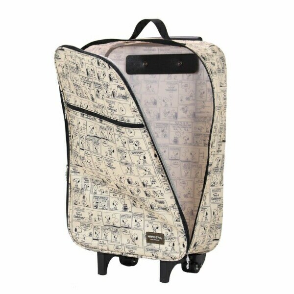 スヌーピー 折りたたみキャリーバッグ コミックナチュラル キャリーケース トラベル SNOOPY