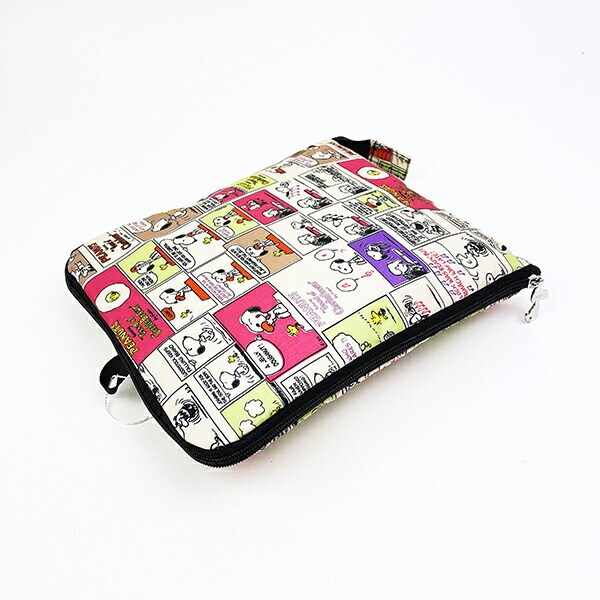 スヌーピー コミックカラー 折りたたみボストンバッグ(L) トラベル SNOOPY