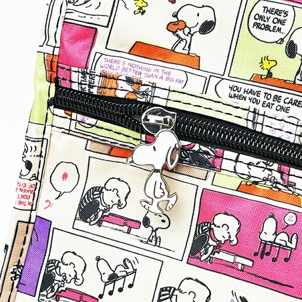 スヌーピー コミックカラー 折りたたみボストンバッグ(L) トラベル SNOOPY