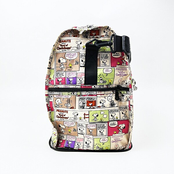 スヌーピー コミックカラー 折りたたみボストンバッグ(L) トラベル SNOOPY