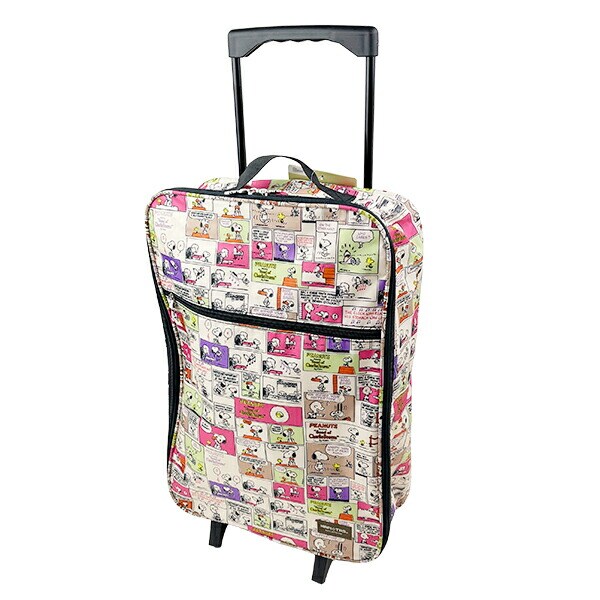 スヌーピー 折りたたみキャリーバッグ (コミックカラー) 旅行 SNOOPY