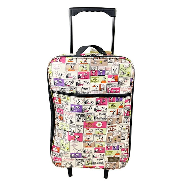 スヌーピー 折りたたみキャリーバッグ (コミックカラー) 旅行 SNOOPY