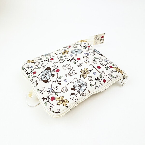 スヌーピー フラワーベージュ 折りたたみボストンバッグ(M) トラベル SNOOPY