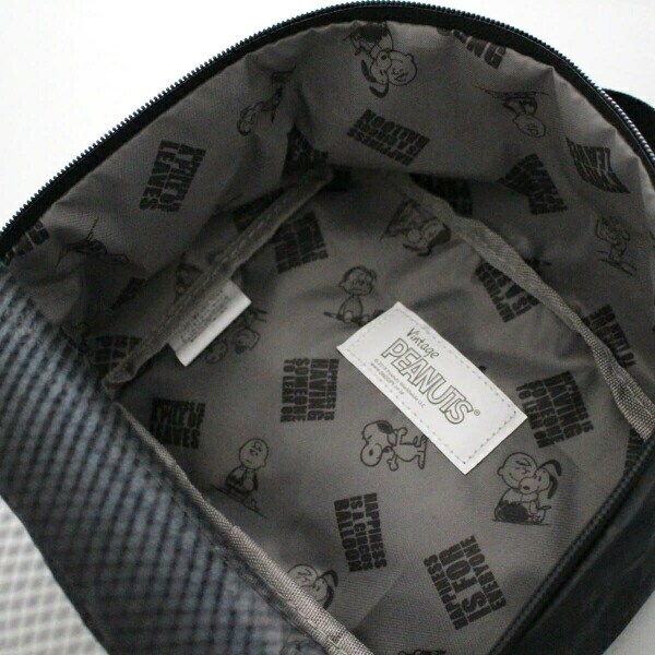 スヌーピー オーガナイザー（S） スターブラック トラベルバッグ 旅行 SNOOPY