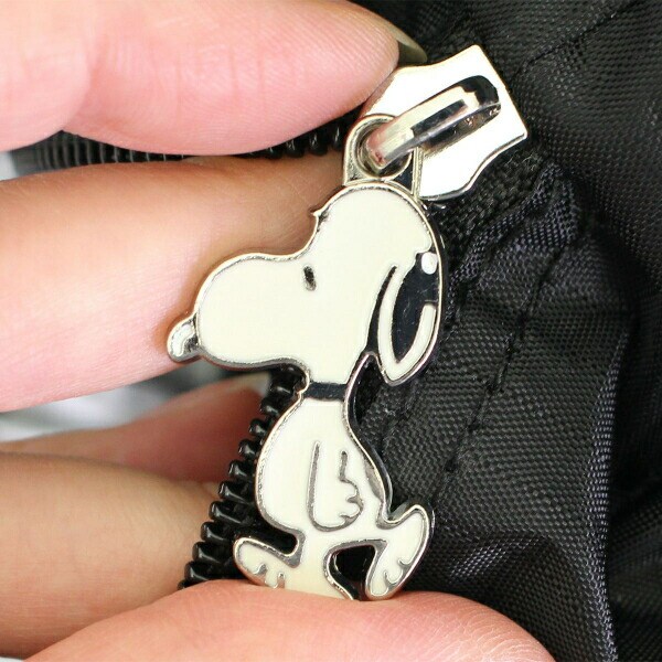 スヌーピー 折りたたみ保冷＆保温エコバッグ スターブラック SNOOPY