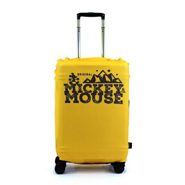ディズニー スーツケースカバー(Mサイズ) マウンテンイエロー トラベル Disney