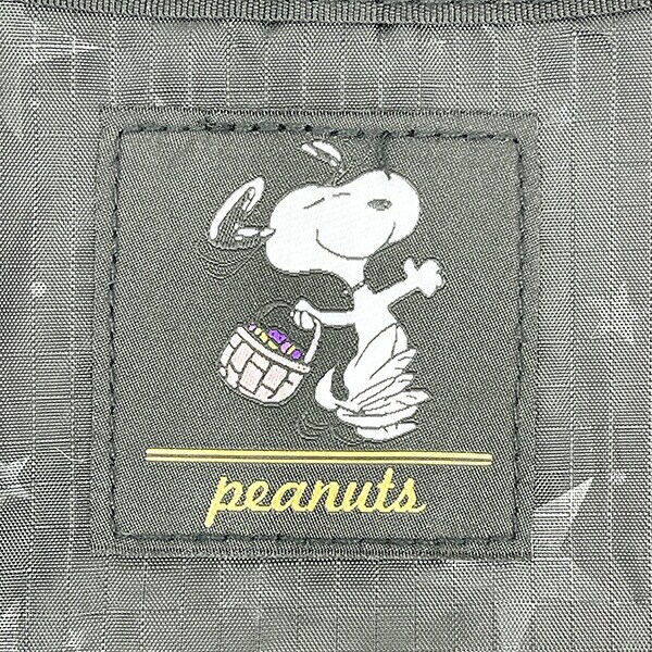 スヌーピー 折りたたみエコバッグ(S) スターブラック SNOOPY