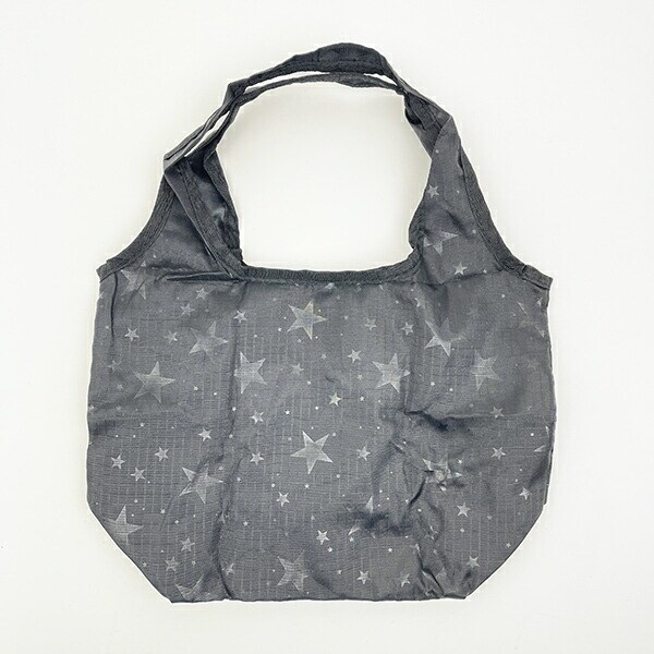 スヌーピー 折りたたみエコバッグ(S) スターブラック SNOOPY