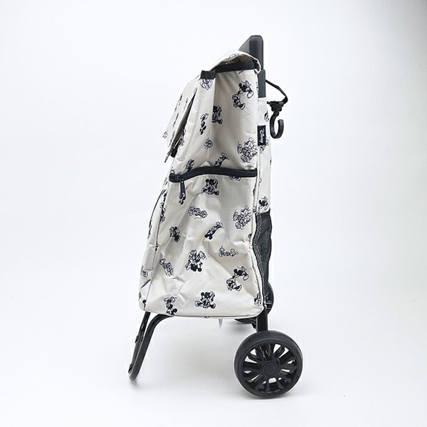 ディズニー ミッキー 保冷保温ショッピングカート (スケッチベージュ) キャリー Disney