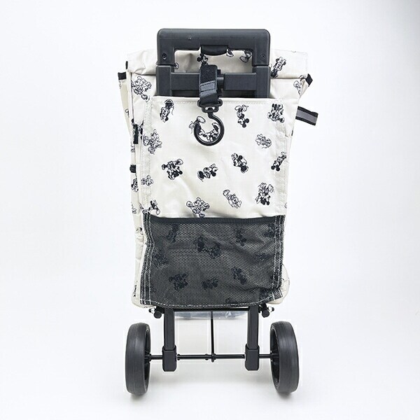 ディズニー ミッキー 保冷保温ショッピングカート (スケッチベージュ) キャリー Disney