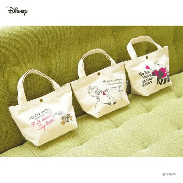 ディズニー アースラー 帆布ミニトートバッグ ランチ Disney