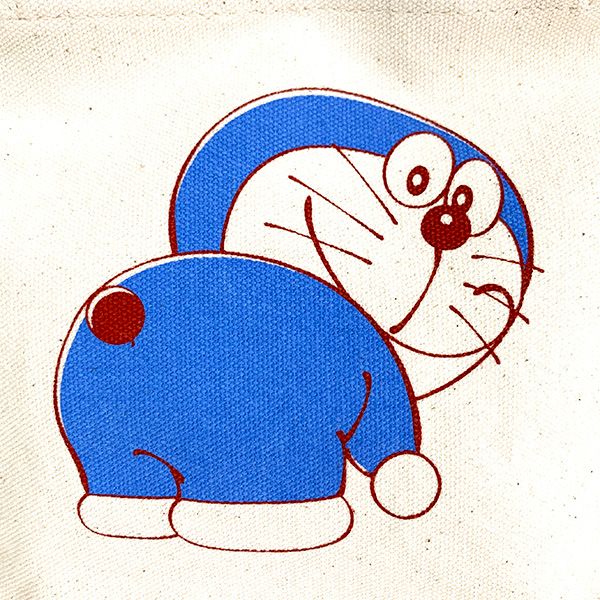 ドラえもん ミニトート おしり 帆布 バッグ ランチバッグ ランチ 学校 オフィス