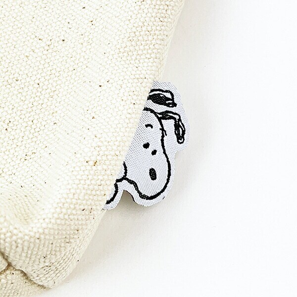 スヌーピー スクールバス 帆布ポーチ(M) SNOOPY