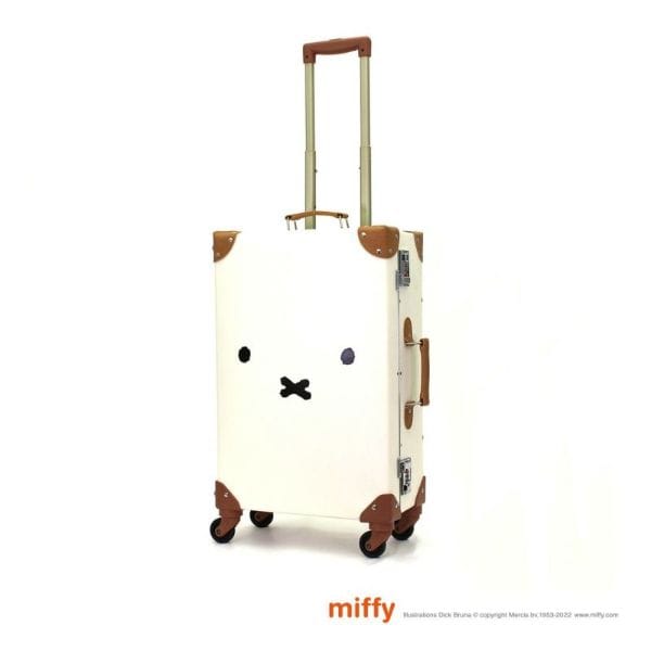 ミッフィー miffy トランク M フェイスナチュラル スーツケース  36L