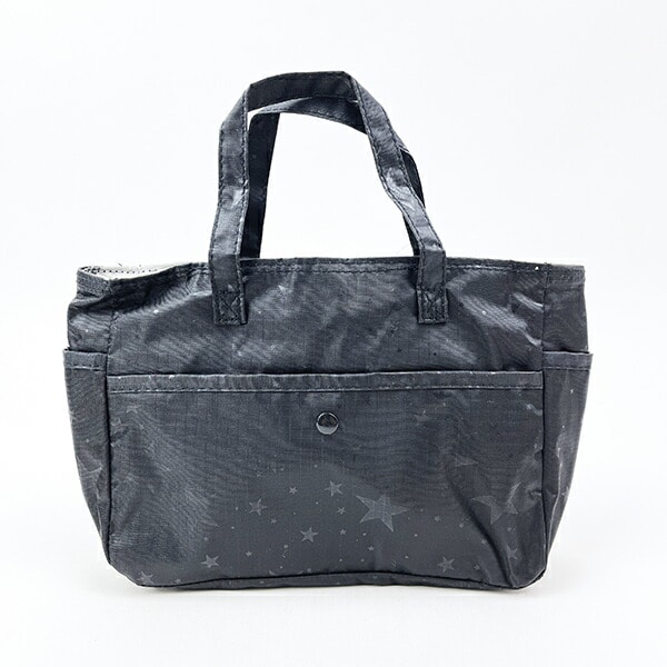 スヌーピー スターブラック ポケット付きバッグインバッグ ランチ用品 SNOOPY