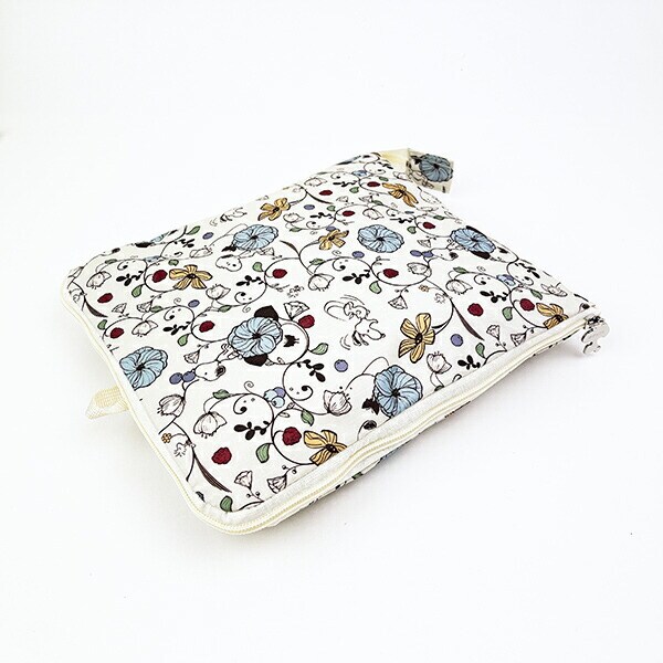 スヌーピー フラワーベージュ 折りたたみボストンバッグ(L) トラベル SNOOPY