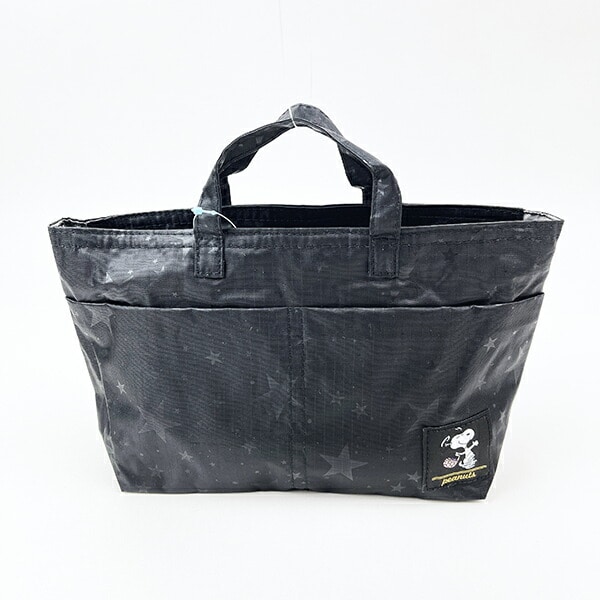 スヌーピー スターブラック バッグインバッグ ランチ用品 SNOOPY