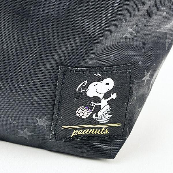 スヌーピー スターブラック バッグインバッグ ランチ用品 SNOOPY