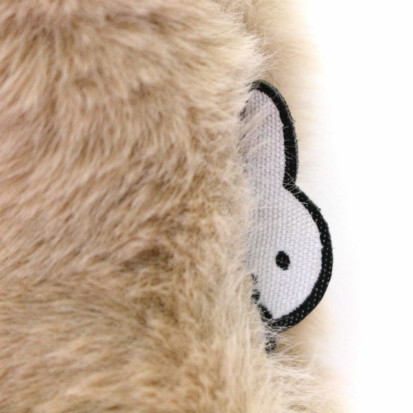 ミッフィー ファーフェイス ミニショルダー ミルクティー ポシェット