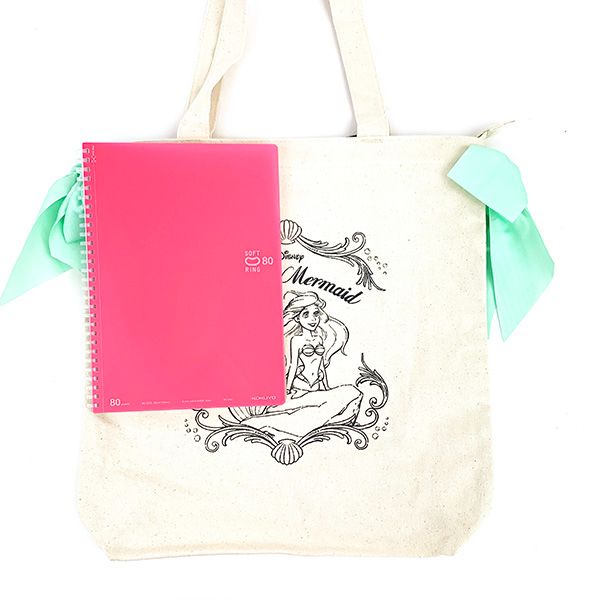 ディズニー トートバッグ アリエル ナチュラル プリンセス Disney