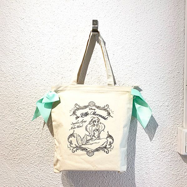 ディズニー トートバッグ アリエル ナチュラル プリンセス Disney