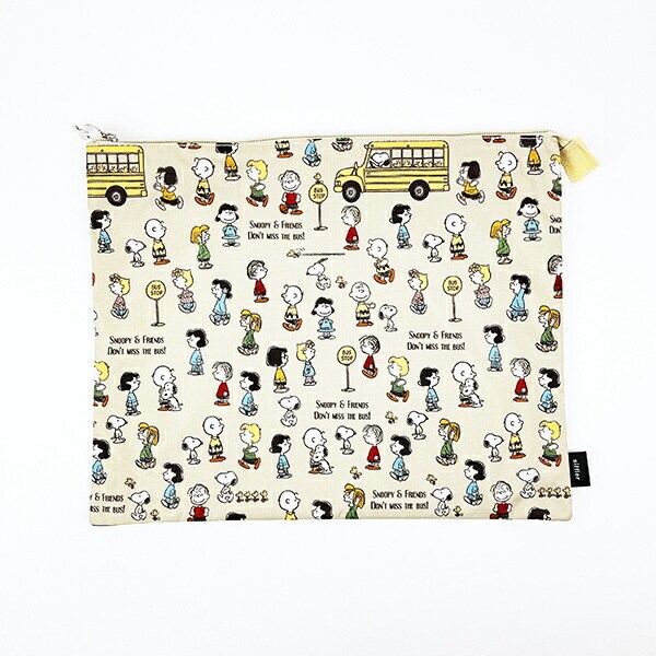 スヌーピー バスストップブラウン マルチポーチセット トラベル SNOOPY