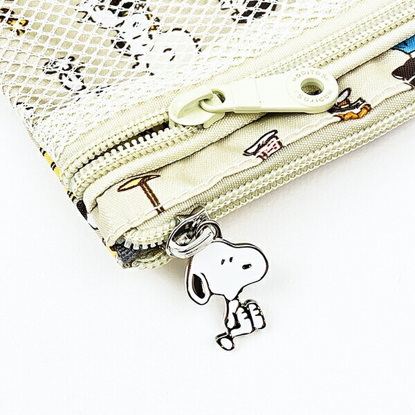 スヌーピー バスストップブラウン マルチポーチセット トラベル SNOOPY