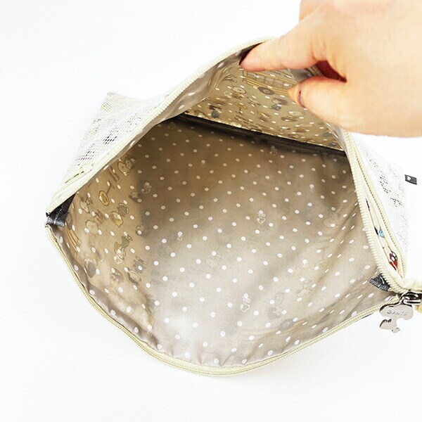 スヌーピー バスストップブラウン マルチポーチセット トラベル SNOOPY