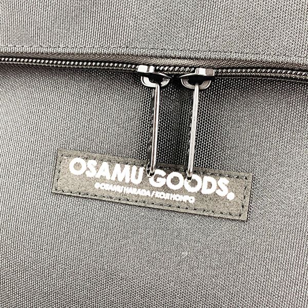 オサムグッズ リュック スクエア ホワイトロゴ リュック バッグ 通学 旅行 学校