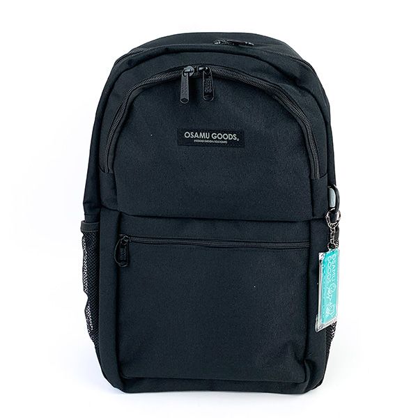 オサムグッズ リュック ラウンド グレーロゴ リュック バッグ 通学 旅行 学校