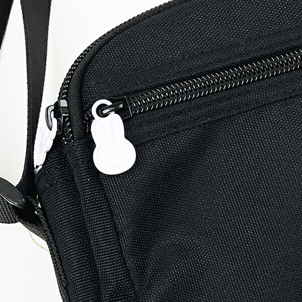 ミッフィー miffy ミニショルダーバッグ (フェイスブラック)