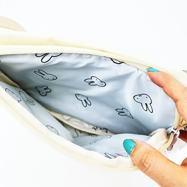 ミッフィー miffy ミニショルダーバッグ (フェイスアイボリー)