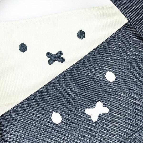 ミッフィー miffy 横型トートバッグ (フェイスブラック)