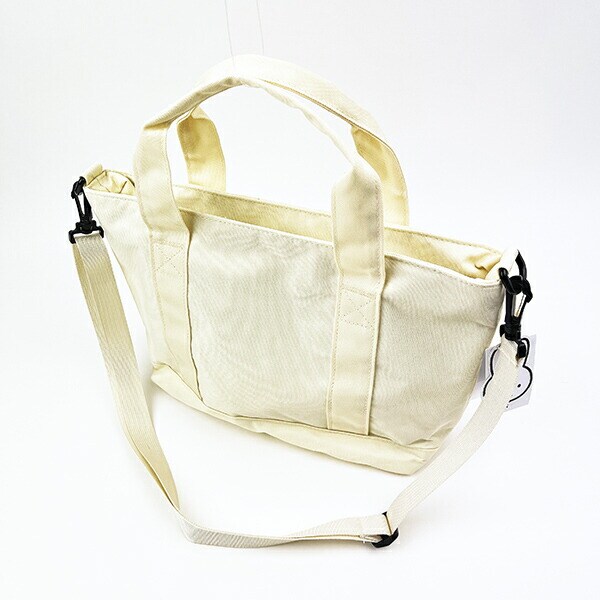 ミッフィー miffy 横型トートバッグ (フェイスアイボリー)