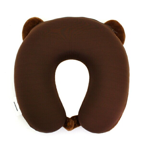 ミッフィー miffy ボリス 低反発枕 フェイスブラウン
